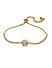 Women Gold-Toned Stone-Studded Charm Bracelet