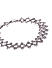 Silver-Toned Alloy CZ Stone-studded Charm Bracelet