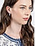 Silver Helen Cz Stone-Studded Earrings