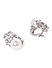 Silver Helen Cz Stone-Studded Earrings