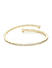 Gold-Toned Twist Cuff Bracelet