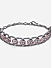 American Diamond Gunmetal Plated Wraparound Bracelet