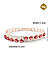 American Diamond Ruby Rose Gold Plated Double Layered Bangle-Style Bracelet