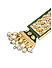 Green Kundan Gold Plated Rectangular Drop Earring