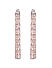 Stones Multi Layered Rose Gold Plated Jewellery Set