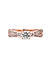 American Diamond Rose Gold Plated Solitaire Ring