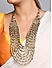 Fida Ethnic Oxidised Silver Dual Toned Multi Layer Necklace For Women