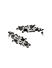Fida Ethnic Traditional Oxidised Silver Flower Cluster Choker Necklace Set For Women