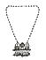 Fida Ethnic Traditional Oxidised Silver Beaded Necklace for Women