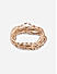 Toniq Stunning Gold Plated Floral Beads Fusion Look Alloy Bracelet Set of 10 For Women