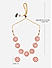 Red Kundan Beads Gold Plated Jewellery Set 