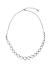 Fida Luxurious Silver Plated American Diamond Circular Jewelry Set For Women
