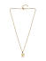Toniq Gold Plated White Folral Daisy Charm Pendant Necklace For Women