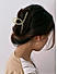 ToniQ Gold Metal Grip Hair Clips/Hair Claws For Women