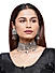  Ethnic Silver Mirror Work Choker Necklace And Earrings Jewellery Gift Set For Women