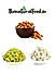 Premium Almonds, Green Raisins & Cashew W320 - Daily Delight (200 gms each)