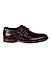 Coffee Leather Monk Straps