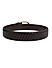 Brown Mat Embossed Men's Belt