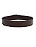 Brown Plain Leather Men's Belt