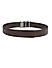 Brown Plain Leather Men's Belt