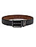 Black and Brown Reversible Men's Belt