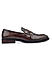 Coffee Croco Textured Monk Straps