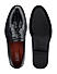 Black Croco Textured Loafers With Tassels