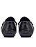 Black Croco Textured Moccasins