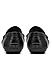 Black Croco Textured Moccasins