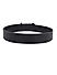 Black Saffiano Leather Men's Belt