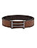 Tan Saffiano Leather Men's Belt