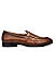 Tan Signato Leather Monk Straps