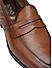 Tan Signato Leather Loafers