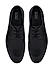 Black Perforated Leather Lace Ups