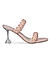 Pink Braided Strap Heels