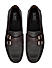 Brown Monk Strap Style Moccasins