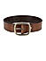 Tan Plain Leather Belt