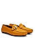 Orange Buckled Moccasins