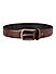 Tan Saffiano Leather Belt