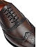 Brown Leather Brogue Lace Ups