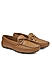 Tan Moccasins With Bow Detail