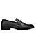 Black Brogue Leather Loafers