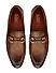 Tan Brogue Leather Loafers