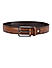 Tan Plain Leather Belt