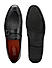 Black Loafers With Asymmetric Buckle