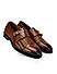 Tan Woven Monk Straps