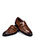 Tan Woven Monk Straps
