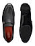 Black Loafers With Panel On Top