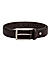 Brown Mat Embossed Men's Belt