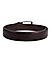 Brown Mat Embossed Men's Belt